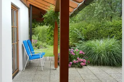 Ein Garten an der Unterkunft Apartment Oberdorf