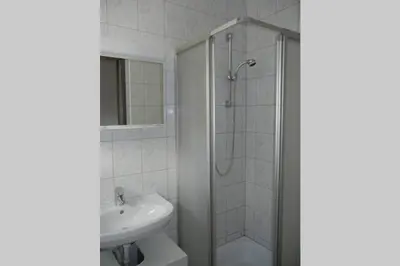 Ein Badezimmer in der Unterkunft Apartment Oberdorf