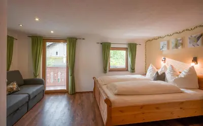 Ein Bett oder Betten in einem Zimmer der Unterkunft Hof Neuhaus