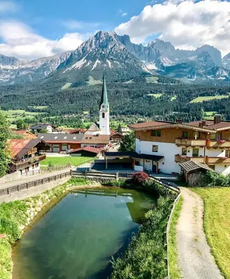 Naturlandschaft in der Nähe der Ferienwohnung