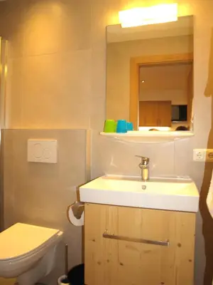 Ein Badezimmer in der Unterkunft KAISERapart ELLMAU Zentrum
