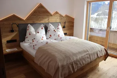 Ein Bett oder Betten in einem Zimmer der Unterkunft Apart Auszeit