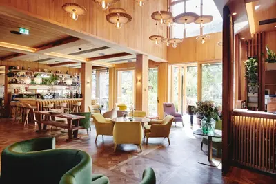 Ein Sitzbereich in der Unterkunft MalisGarten Green Spa Hotel - Adults Only