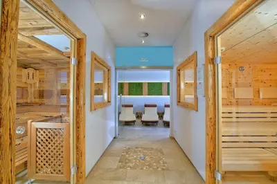 Ein Badezimmer in der Unterkunft Berghotel Der Königsleitner - Adults only