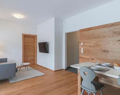 TV/Unterhaltungsangebot in der Unterkunft Appartement Almblick