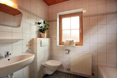 Ein Badezimmer in der Unterkunft Landhaus Aschaber