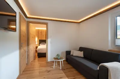 Ein Bett oder Betten in einem Zimmer der Unterkunft Haus Rass