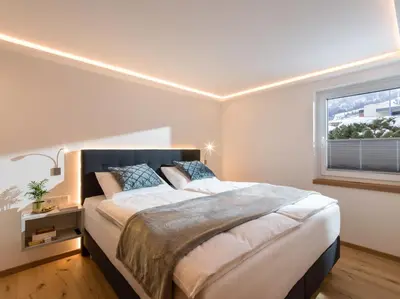 Ein Bett oder Betten in einem Zimmer der Unterkunft Haus Rass
