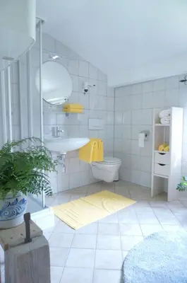 Ein Badezimmer in der Unterkunft Wölzenberg Alm