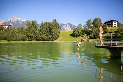 Naturlandschaft in der Nähe der Ferienwohnung
