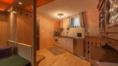 Küche/Küchenzeile in der Unterkunft Chalet Enthofer