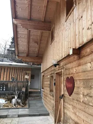 Ein Balkon oder eine Terrasse in der Unterkunft Chalet Enthofer
