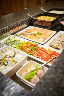 Essen im Hotel oder in der Nähe