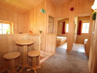 Ein Bett oder Betten in einem Zimmer der Unterkunft Holiday Home Schwendau-2 by Interhome