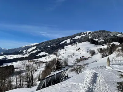 Apartment Motzerngut im Winter