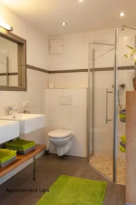 Ein Badezimmer in der Unterkunft Appartement Lara & Lea