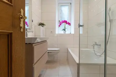Ein Badezimmer in der Unterkunft Zu Hause im schönen Tirol