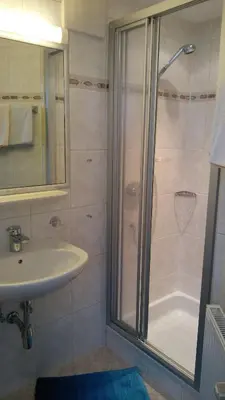 Ein Badezimmer in der Unterkunft St. Christoph
