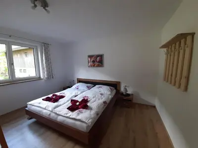 Ein Bett oder Betten in einem Zimmer der Unterkunft Apart Anna