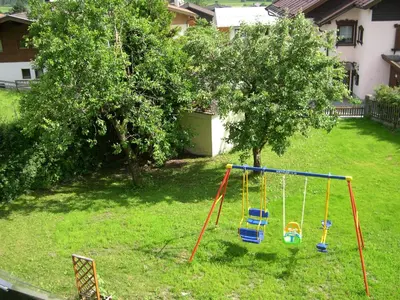 Ein Kinderspielbereich in der Unterkunft Ferienwohnung Fritz 2 Obergeschoss
