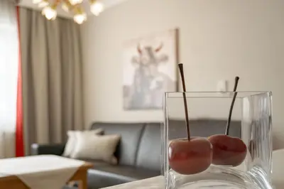 Getränke in der Unterkunft Appartement Erwin & Eleonore Hüttl - Top 1