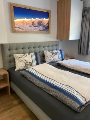 Ein Bett oder Betten in einem Zimmer der Unterkunft Appartement Katrin