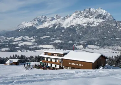Alpengasthof Hirschberg im Winter