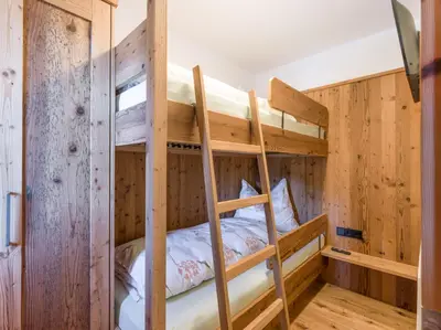 Ein Bett oder Betten in einem Zimmer der Unterkunft Stöcklalm