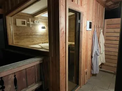Ein Badezimmer in der Unterkunft Residenz am Berg