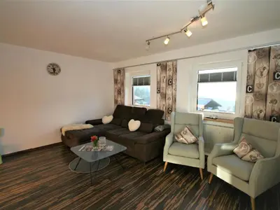 Ein Sitzbereich in der Unterkunft Apartment Hannah Lena by Interhome