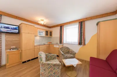 Küche/Küchenzeile in der Unterkunft Appartement-Gästehaus Marie Anderl