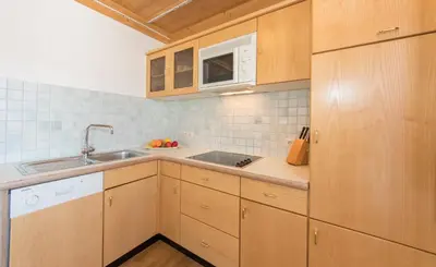 Küche/Küchenzeile in der Unterkunft Appartement-Gästehaus Marie Anderl