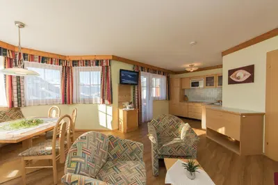 Küche/Küchenzeile in der Unterkunft Appartement-Gästehaus Marie Anderl