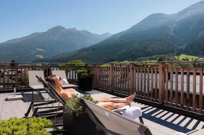 Naturlandschaft in der Nähe des Aparthotels