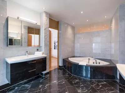 Ein Badezimmer in der Unterkunft Kaiserhoam