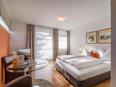 Ein Bett oder Betten in einem Zimmer der Unterkunft Kaiserhoam