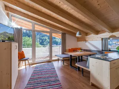 Küche/Küchenzeile in der Unterkunft Appartements SILVA