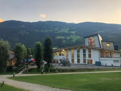 Naturlandschaft in der Nähe des Campingplatzes