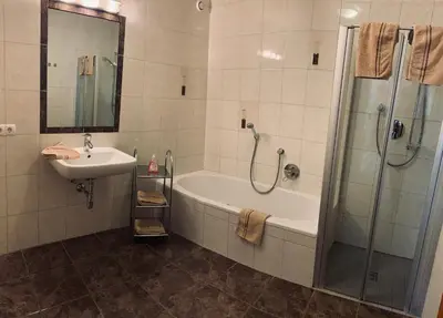 Ein Badezimmer in der Unterkunft Appartements Samerhof - TOP 1