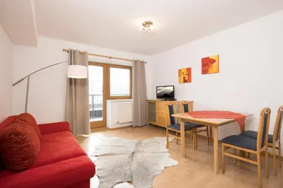 TV/Unterhaltungsangebot in der Unterkunft Appartements Huber
