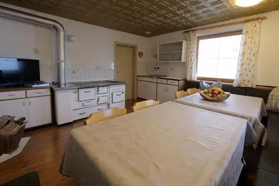 Küche/Küchenzeile in der Unterkunft Ferienhaus Berggrubenhof
