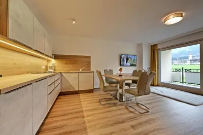 Küche/Küchenzeile in der Unterkunft Apartment Jäger