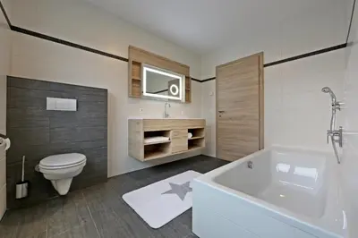 Ein Badezimmer in der Unterkunft Apartment Jäger