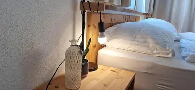 Ein Bett oder Betten in einem Zimmer der Unterkunft Apartment Wechselberger Tobias & Jaqueline