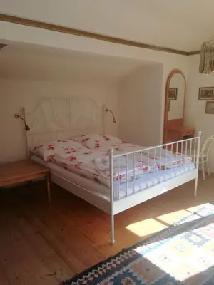 Ein Bett oder Betten in einem Zimmer der Unterkunft Villa Momo