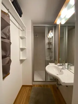 Ein Badezimmer in der Unterkunft Ferienwohnung Lechner Traudi Kreuzschied 141