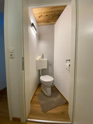 Ein Badezimmer in der Unterkunft Ferienwohnung Lechner Traudi Kreuzschied 141