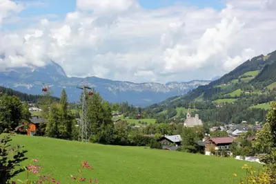 Naturlandschaft in der Nähe der Ferienwohnung
