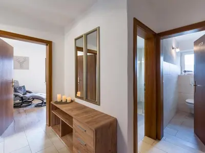 Ein Badezimmer in der Unterkunft Appartementhaus FICHTERN