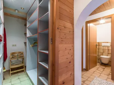 Ein Badezimmer in der Unterkunft Appartement Salvenblick